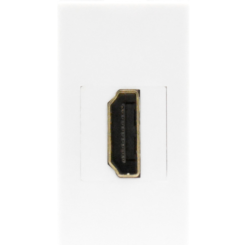 Donel Розетка HDMI, 1мод., бел. (22.5х45мм)
