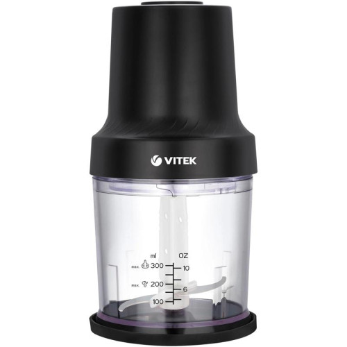 Измельчитель электрический Vitek VT-7131 0.3л. 800Вт черный