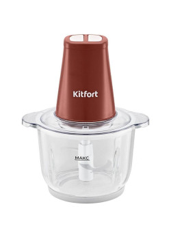 Измельчитель электрический Kitfort КТ-3534 2л. 500Вт красный