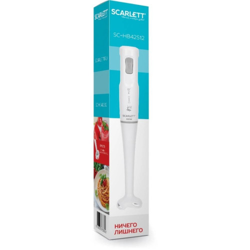 Блендер погружной SC-HB42S12 WHITE SCARLETT