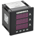 Амперметр цифр. щит. 3-ф. 96х96 LED GENERICA