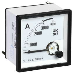 Амперметр Э47 3000/5А кл. точн. 1,5 96х96мм