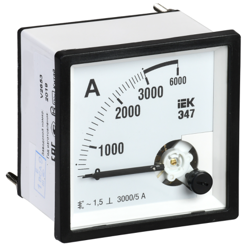 Амперметр Э47 3000/5А кл. точн. 1,5 96х96мм