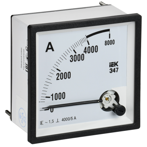 Амперметр Э47 4000/5А кл. точн. 1,5 96х96мм IEK