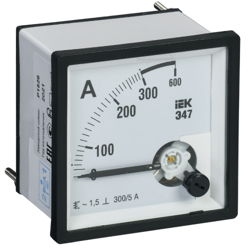 Амперметр Э47 300/5А кл. точн. 1,5 96х96мм