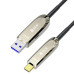 GCR Кабель USB 3.1 (USB 3.2 Gen 2) Type-C, 25.0m, оптический, AM / CM, 10 Гбит/с, черный GCR Кабель USB 3.1 (USB 3.2 Gen 2) Type-C, 25.0m, оптический, AM / CM, 10 Гбит/с, черный