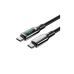 Кабель Vention USB 2.0 CM/CM с LED дисплеем - 1.2м. Чёрный 5А PD100W, шт.