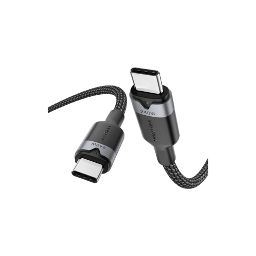 Кабель Vention USB 2.0 CM/CM - 2м. Чёрный 5А PD240W, шт.