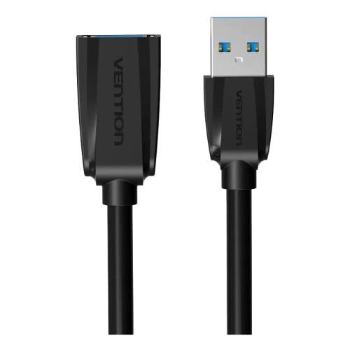 Кабель-удлинитель Vention USB 3.0 AM/AF - 0.5м Black Edition