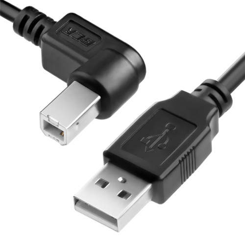 Greenconnect Кабель 1.0m USB 2.0, AM/BM угловой, черный, 28/28 AWG, экран, армированный, морозостойкий, GCR-UPC3M2-BB2S-1.0m Greenconnect Кабель 1.0m USB 2.0, AM/BM угловой, черный, 28/28 AWG, экран, армированный, морозостойкий, GCR-UPC3M2-BB2S-1.0m