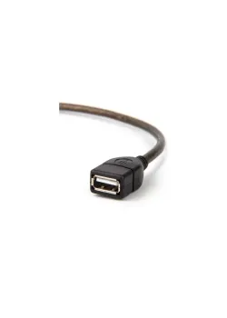 Кабель/ Кабель удлинительный USB2.0 AM/AF прозрачная изоляция 5m  Telecom <VUS6956T-5M>