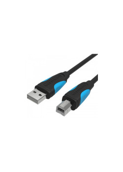 Кабель Vention USB 2.0 AM/BM  - 5м. Черный