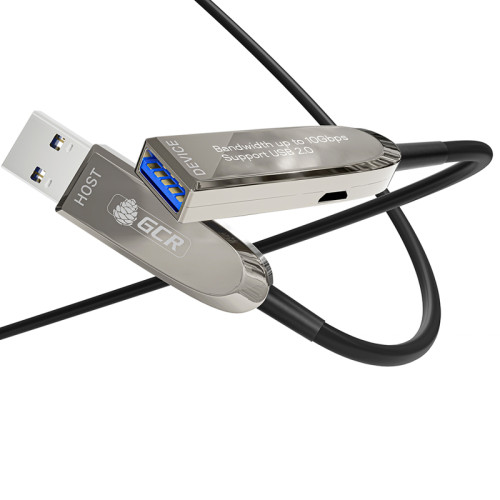 GCR PRO Удлинитель 40.0m USB 3.1 (USB 3.2 Gen 2) оптический AM/AF, 10 Гбит/с, совместим с USB 3.0 и USB 2.0, GCR-56687 GCR PRO Удлинитель 40.0m USB 3.1 (USB 3.2 Gen 2) оптический AM/AF, 10 Гбит/с, совместим с USB 3.0 и USB 2.0, GCR-56687