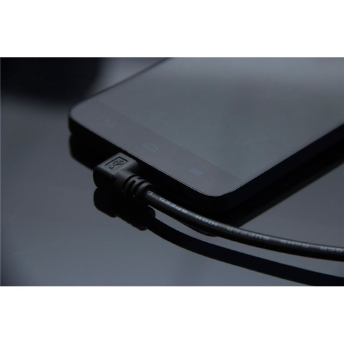 Greenconnect Кабель 0.75m USB 2.0, AM/microB 5pin угловой, черный, 28/28 AWG, экран, армированный, морозостойкий, GCR-UA8AMCB6-BB2S-0.75m Greenconnect Кабель 0.75m USB 2.0, AM/microB 5pin угловой, черный, 28/28 AWG, экран, армированный, морозостойкий, GCR-UA8AMCB6-BB2S-0.75m