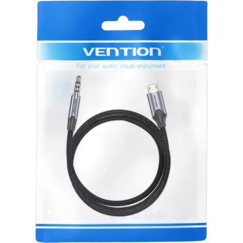 Кабель Vention USB Micro B M/Jack 3,5 mm M - 1.5 м