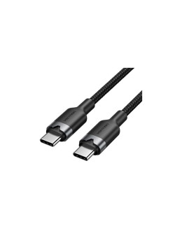 Кабель Vention USB 2.0 CM/CM - 2м. Черный 3А PD60W
