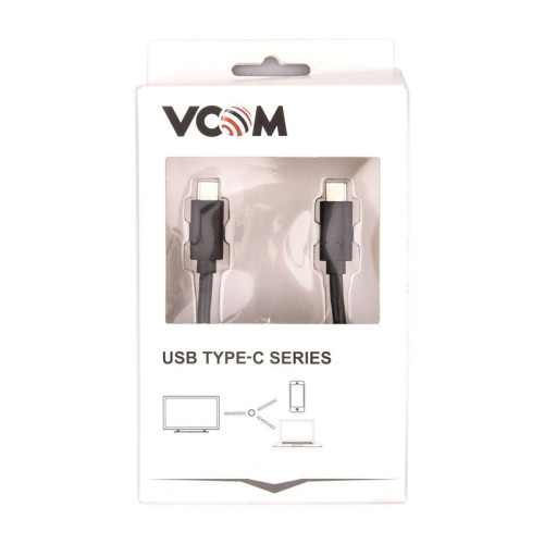 Кабель/ Кабель USB 3.1 Type C 10Гб/с ,5А, Power Deliwery, длина 1,8M, VCOM <CU420-1.8M> Кабель/ Кабель USB 3.1 Type C 10Гб/с ,5А, Power Deliwery, длина 1,8M, VCOM <CU420-1.8M>