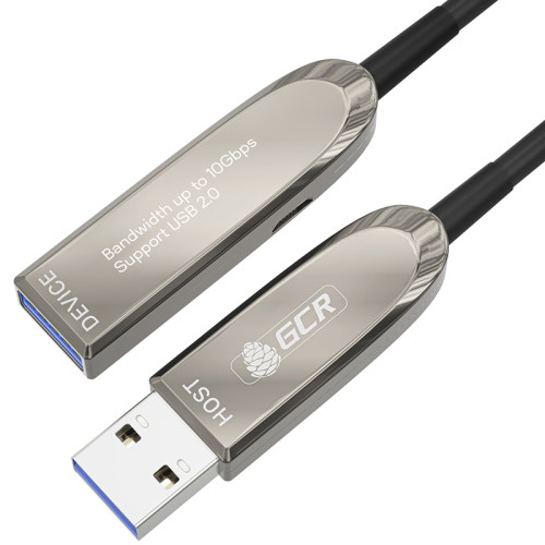 GCR PRO Удлинитель 25.0m USB 3.1 (USB 3.2 Gen 2) оптический AM/AF, 10 Гбит/с, совместим с USB 3.0 и USB 2.0, GCR-56685 GCR PRO Удлинитель 25.0m USB 3.1 (USB 3.2 Gen 2) оптический AM/AF, 10 Гбит/с, совместим с USB 3.0 и USB 2.0, GCR-56685