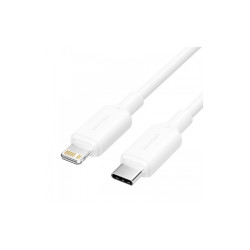 Кабель Vention USB 2.0 CM/Lightning 8M для iPad/iPhone 3A - 1м. Белый