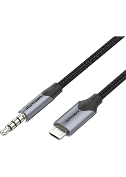 Кабель Vention USB Micro B M/Jack 3,5 mm M - 2 м