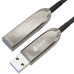 GCR PRO Удлинитель 5.0m USB 3.1 (USB 3.2 Gen 2) оптический AM/AF, 10 Гбит/с, совместим с USB 3.0 и USB 2.0, GCR-56682