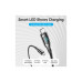 Кабель Vention USB 2.0 CM/CM с LED дисплеем - 1.2м. Чёрный 5А PD100W, шт.