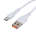 Кабель/ Кабель GoPower GP06T USB (m)-Type-C (m) 1.0м 2.4A ПВХ белый (1/200/800) Кабель/ Кабель GoPower GP06T USB (m)-Type-C (m) 1.0м 2.4A ПВХ белый (1/200/800)