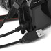 Greenconnect Кабель 0.15m USB 2.0, AM/mini 5P, черный, 28/28 AWG, экран, армированный, морозостойкий, GCR-UM2M5P-BB2S-0.15m