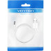 Кабель Vention USB AM/DC-jack 3.5мм M - 0.5м Белый Кабель Vention USB AM/DC-jack 3.5мм M - 0.5м Белый