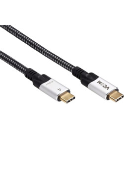 Кабель/ Кабель USB4 TypeC(M)--TypeC(M), 5K@60Hz, 40GBps, PD 240W, 5A, VCOM, 1.2м <CU560-1.2M>