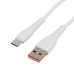 Кабель/ Кабель GoPower GP07T USB (m)-Type-C (m) 1.0м 2.4A силикон белый (1/200/800)