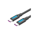 Кабель Vention USB 2.0 CM/CM 5А PD100W - 2м. Черный, шт.