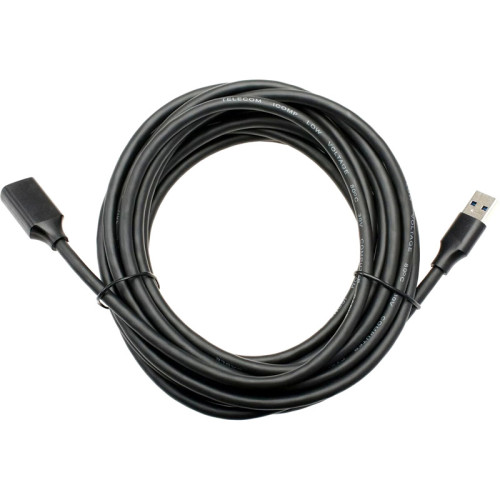 Кабель/ Кабель удлинительный USB3.0 Am-Af 5m Telecom черный (TUS708-5M) Кабель/ Кабель удлинительный USB3.0 Am-Af 5m Telecom черный (TUS708-5M)