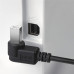 Greenconnect Кабель 3.0m USB 2.0, AM/BM угловой, черный, 28/28 AWG, экран, армированный, морозостойкий, GCR-UPC3M2-BB2S-3.0m