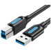 Кабель Vention USB 3.0 AM/BM  - 1.5м