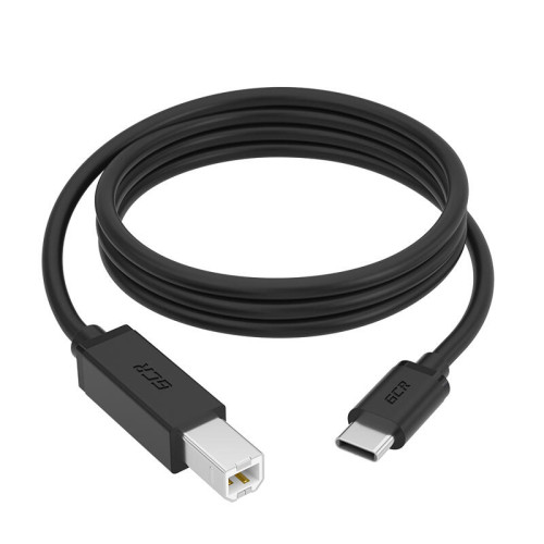 GCR Кабель 1.5m TypeC / USB 2.0 BM, черный, GCR-55250