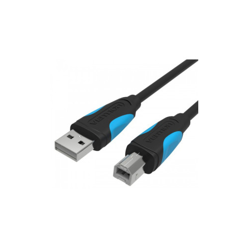 Кабель Vention USB 2.0 AM/BM  - 5м. Черный