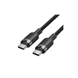 Кабель Vention USB 2.0 CM/CM - 1м. Черный 3А PD60W