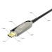 GCR Кабель USB 3.1 (USB 3.2 Gen 2) Type-C, 5.0m, оптический, AM / CM, 10 Гбит/с, черный
