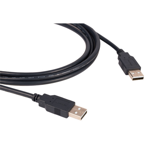 Кабель USB-A 2.0 вилка-вилка, 1,8 м