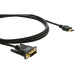 Кабель HDMI-DVI (Вилка - Вилка), 4,6 м [97-0201015]/ Кабель HDMI-DVI (Вилка - Вилка), 4,6 м