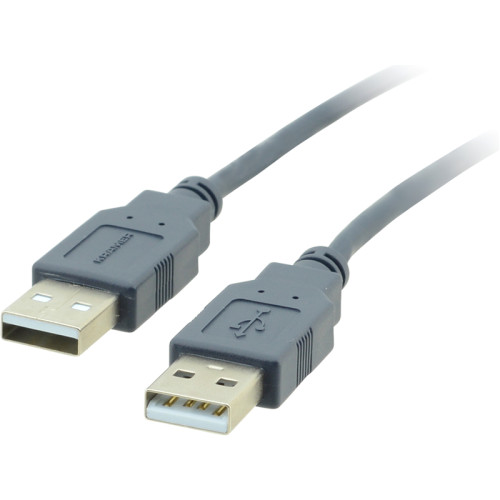 Кабель USB-A 2.0 вилка-вилка, 0,9 м