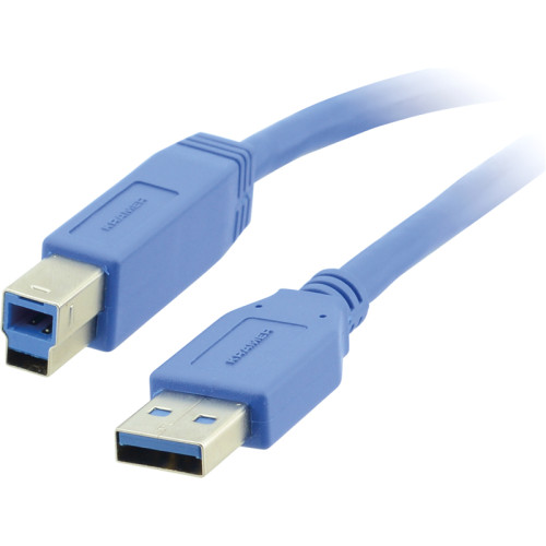 Кабель USB-A 3.0 вилка- USB-B вилка, 0,9 м