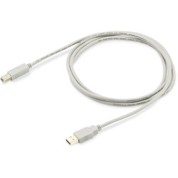 Кабель Buro USB A(m) USB B(m) 1.8м (USB2.0-AM/BM) серый [USB2.0-AM/BM]