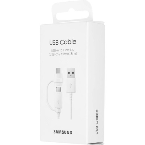 Кабель Samsung EP-DG930DWEGRU USB (m)-micro USB (m) 1.5м белый [EP-DG930DWEGRU]