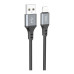 Кабель Hoco X92 Honest IP USB (m)-Lightning (m) 3м черный коробка