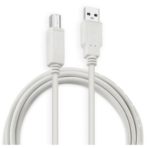 Кабель Buro USB A(m) USB B(m) 3м (USB2.0-AM/BM-3) серый [USB2.0-AM/BM-3]