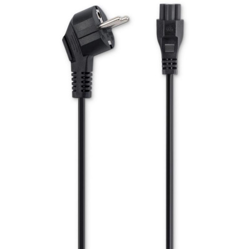 Кабель Buro IEC C5 (3-pin) Евровилка 3м (BU-PCAB-3-3PIN) [BU-PCAB-3-3PIN]