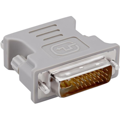 Адаптер Buro DVI-I(m) VGA (f) (BHP RET ADA_DVI-VGA) серый (блистер) [BHP RET ADA_DVI-VGA]