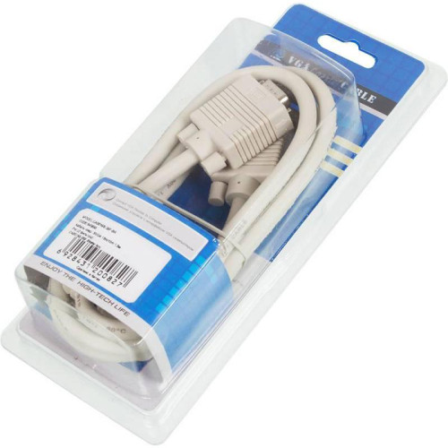 Кабель Ningbo CAB016S-06F-BR VGA (m) VGA (m) 1.8м феррит.кольца серый (блистер) [CAB016S-06F-BR]